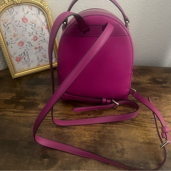 Kate Spade New York Small Backpack – Magenta Pink - Picture 3 of 8